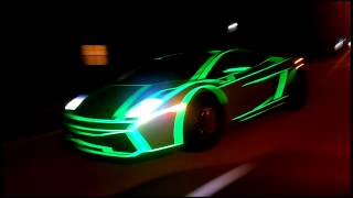 TRON Lamborghini Gallardo by 201WRAP [upl. by Sikko270]