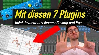 Die 7 BESTEN AudioPlugins für die VocalProduktion 2019  abmischenlernende [upl. by Lore]