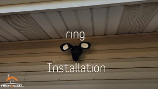 Ring Floodlight Installation [upl. by Revlys]