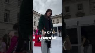 Ice Rink in London [upl. by Nnahgem]