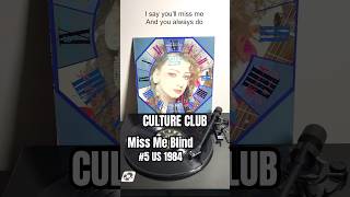 Culture Club  Miss Me Blind 1984 [upl. by Akzseinga]