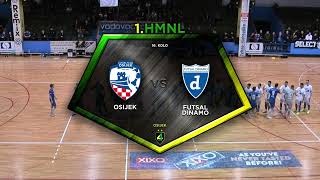 OSIJEK vs FUTSAL DINAMO 26 16 kolo SuperSport 1 HMNL 2223 [upl. by Yelehsa509]