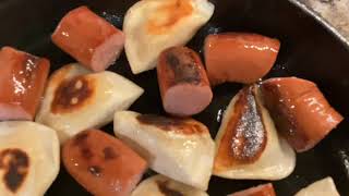 how to make pierogies and kielbasa polish dinner for kids [upl. by Juliann396]