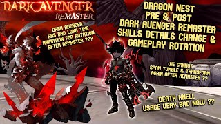 Dark Avenger Remaster Pre amp Post Gameplay With Detail Skills Change June 2024 Update  Bad or Good [upl. by Nan872]