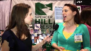 Interview with new author Isabel Bandeira at BEA [upl. by Kitarp357]