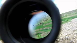 500 METER FIRST PERSON VIEW  AR15 WITH ACOG SCOPE [upl. by Occor792]