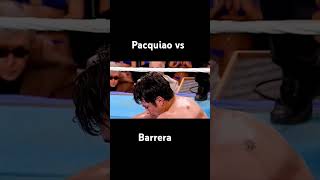 Pacquiao vs Marcos Antonio Barrera highlights short [upl. by Ynar]