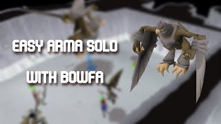 OSRS  Easy Armadyl Solo Kill with Bowfa [upl. by Ailin284]