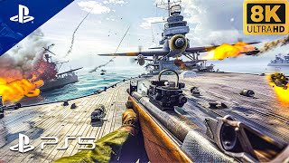 BATTLE OF PACIFIC  LOOKS ABSOLUTELY AMAZING  Ultra Realistic Graphics Gameplay Call of Duty [upl. by Aihseuqal393]