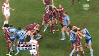 State Of Origin 2012 All In Brawl [upl. by Jacobo856]