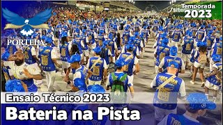 Portela 2023  Pista  Ensaio Técnico  Samba ao vivo  ET23 [upl. by Edivad]