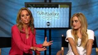 Talking SUBURGATORY with Cheryl Hines and Carly Chaikin [upl. by Sherri]