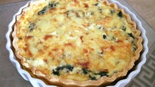 عجينة البريزي بالتفصيل كيش بالسبناخ ليلى بن الازهر patte brise quiche a l épinard leilabenlazher [upl. by Sivat]