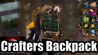 GW2  Crafting Update  Crafters Backpack [upl. by Yellah]