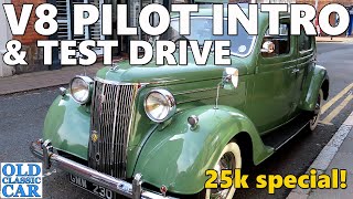 The 1950 FORD V8 PILOT walkaround amp onboard this flathead V8 Ford [upl. by Shanan]