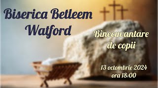 Biserica Betleem Watford [upl. by Ailegra]