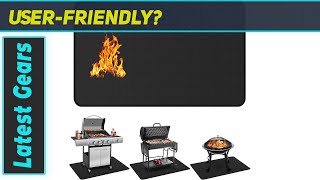 60 x 40 inch Under Grill Mats  The Best Outdoor BBQ Protector [upl. by Madonna531]