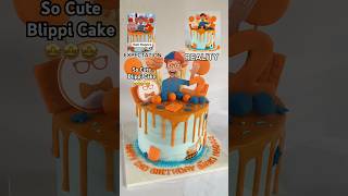 So Cute Blippi Cake 😍 shorts blippicake cakedecorating [upl. by Leor774]