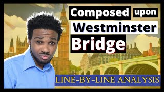 Composed Upon Westminster Bridge  CSEC ENGLISH B POETRY LESSON [upl. by Issy]