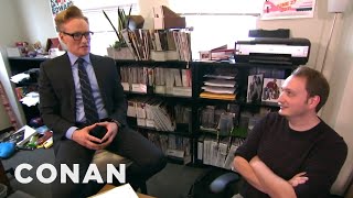 Conan Gives Staff Performance Reviews  CONAN on TBS [upl. by Cypro]