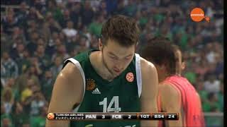 Panathinaikos  Barcelona  Euroleague Quarterfinals 2011 Game 3 [upl. by Tamera]