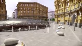 Linea 1 della metropolitana di Napoli  Rendering Stazione Duomo [upl. by Caundra]