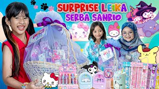 DISTA SURPRISE LEIKA KASIH SEMUA BARANG SERBA SANRIO🤩 SEMUANYA FULL SANRIO🤩 viralvideo [upl. by Etneciv]