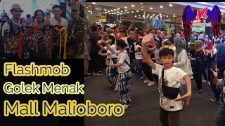 FLASHMOB TARI GOLEK MENAK  MALL MALIOBORO CAR FREE DAY  SELASA WAGEN [upl. by Dilaw]