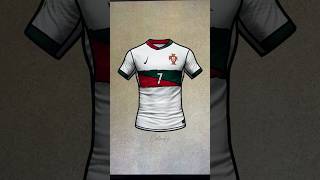 CR7 Portugal Jersey cristianoronaldo cr7 ronaldo portugal futebol futbol football ur design [upl. by Weathers]