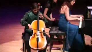 Rostropovitch Humoresque Op 5 for Cello amp Piano Santiago Cañón V 13 years old [upl. by Eitsud]