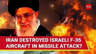 20 Israeli F35 Fighter Jets Destroyed In Iran Missile Attack Here Is The Truth Behind This Claim [upl. by Nizam]