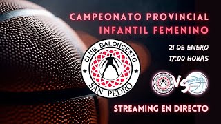 Infantil femenino CB San Pedro VS CB Andersen [upl. by Darra]