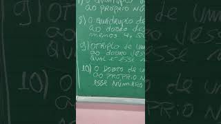 Aula do 7º ano D dia 10 de outubro de 2024 aos alunos que faltaram [upl. by Nelsen]