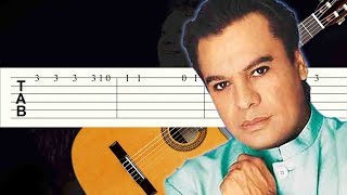 Siempre en mi mente  Juan Gabriel  Guitarra Tutorial  Tablatura [upl. by Lanni762]