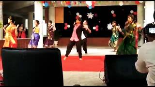 MANAVALAN VARAPORARU dance by KINGSENGINEERINGCOLLEGE IT department girls [upl. by Parrisch]