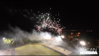 Haywood County TN Bicentennial Fireworks  August 18 2023 [upl. by Ynnatirb593]