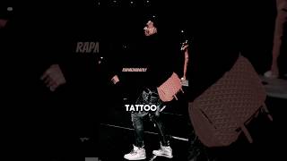 PlayBoi Carti  Tattoo playboicarti rap viral [upl. by Ahsoik]