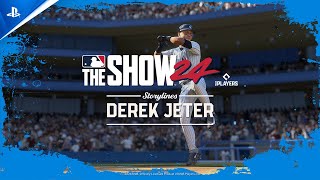 MLB The Show 24 Features Reveal  Storylines Derek Jeter  PS5 amp PS4 Games [upl. by Ellmyer]