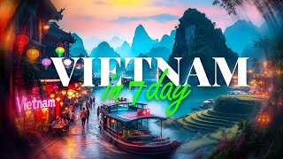 Ultimate 7Day Vietnam Itinerary Discover Mai Chaos MustSee Destinations travel vietnam [upl. by Nettie8]