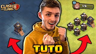 TUTO COMMENT AVOIR LE 6ÈME OUVRIER SUR CLASH OF CLANS [upl. by Adon]