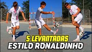 LEVANTADAS ESTILO RONALDINHO PARA SORPRENDER A TUS RIVALES [upl. by Ileana]