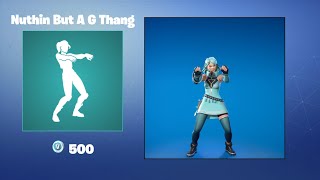 Nuthin But A G Thang  Fortnite Emote [upl. by Nehepts]