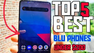 Top 5 Best BLU Phones to buy in 2021 Under 200 [upl. by Ambros667]