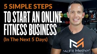 How to Start An Online Fitness Business Sell Your Workouts Online [upl. by Desberg]