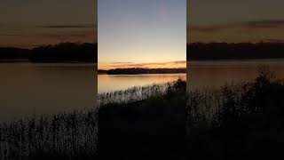 Sunset on the Atchafalaya River at Whiskey Bay Louisiana [upl. by Ennayk]