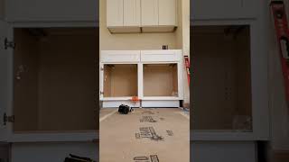 ReInstalling Cabinet Doors with Cabinet Door Mounting Jig from Amazon [upl. by Ayyidas183]