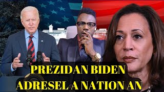 PREZIDAN BIDEN PALEDlo nan je anpil ameriken deside antre canada koz trump [upl. by Nahshunn]