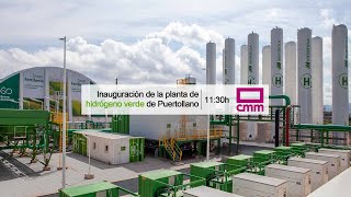 Inauguración de la Planta de Hidrógeno Verde de Puertollano Ciudad Real [upl. by Gallager]