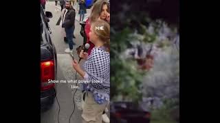 Greta Thunberg leads an antiIsrael demonstration in Stockholm Sweden [upl. by Elletsyrc370]