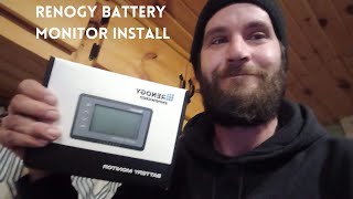 Renogy Battery Monitor Install [upl. by Natek277]